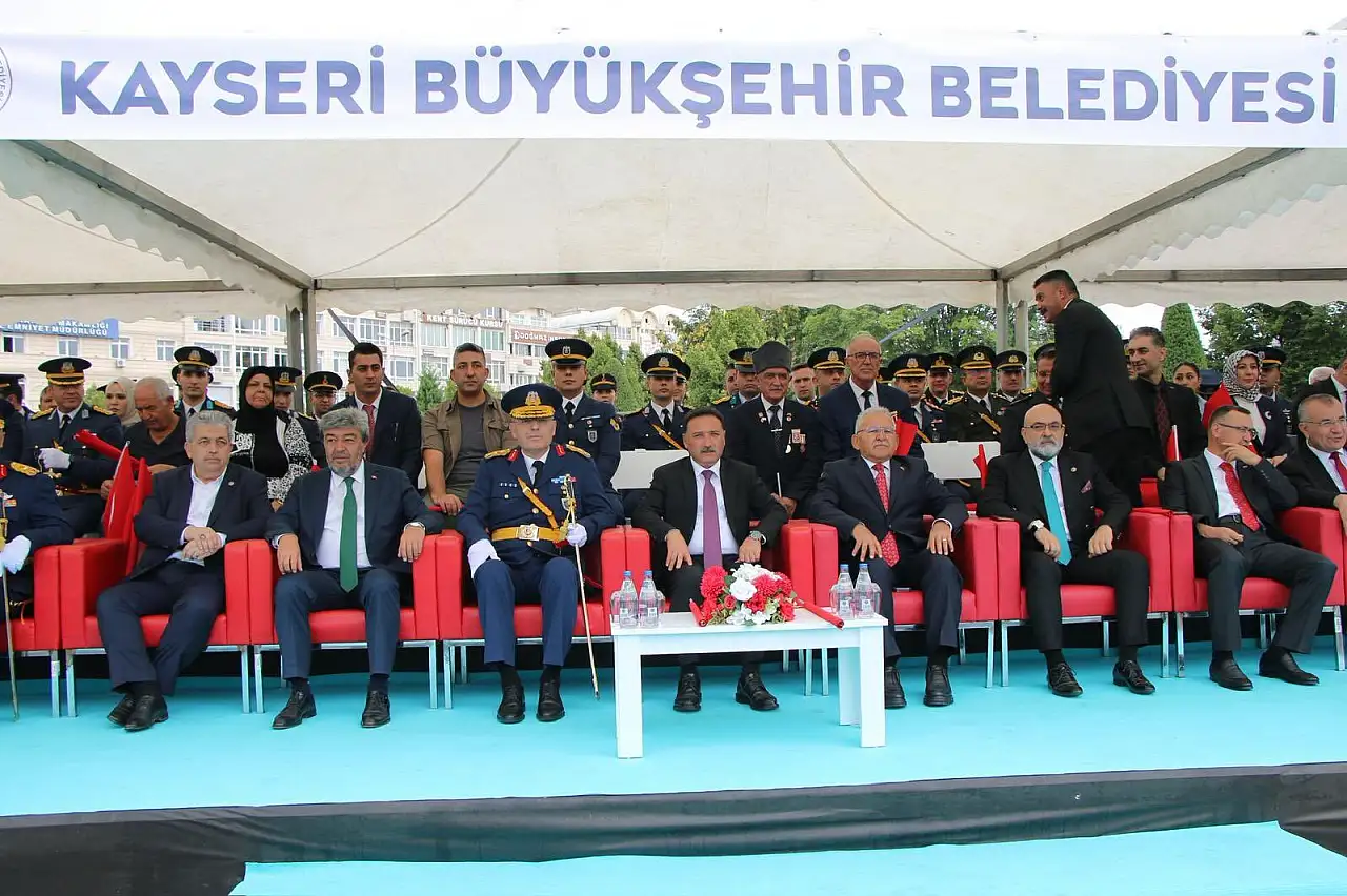 Kayseri'de 30 Ağustos Zafer Bayramı coşkusu: Böyle kutlandı