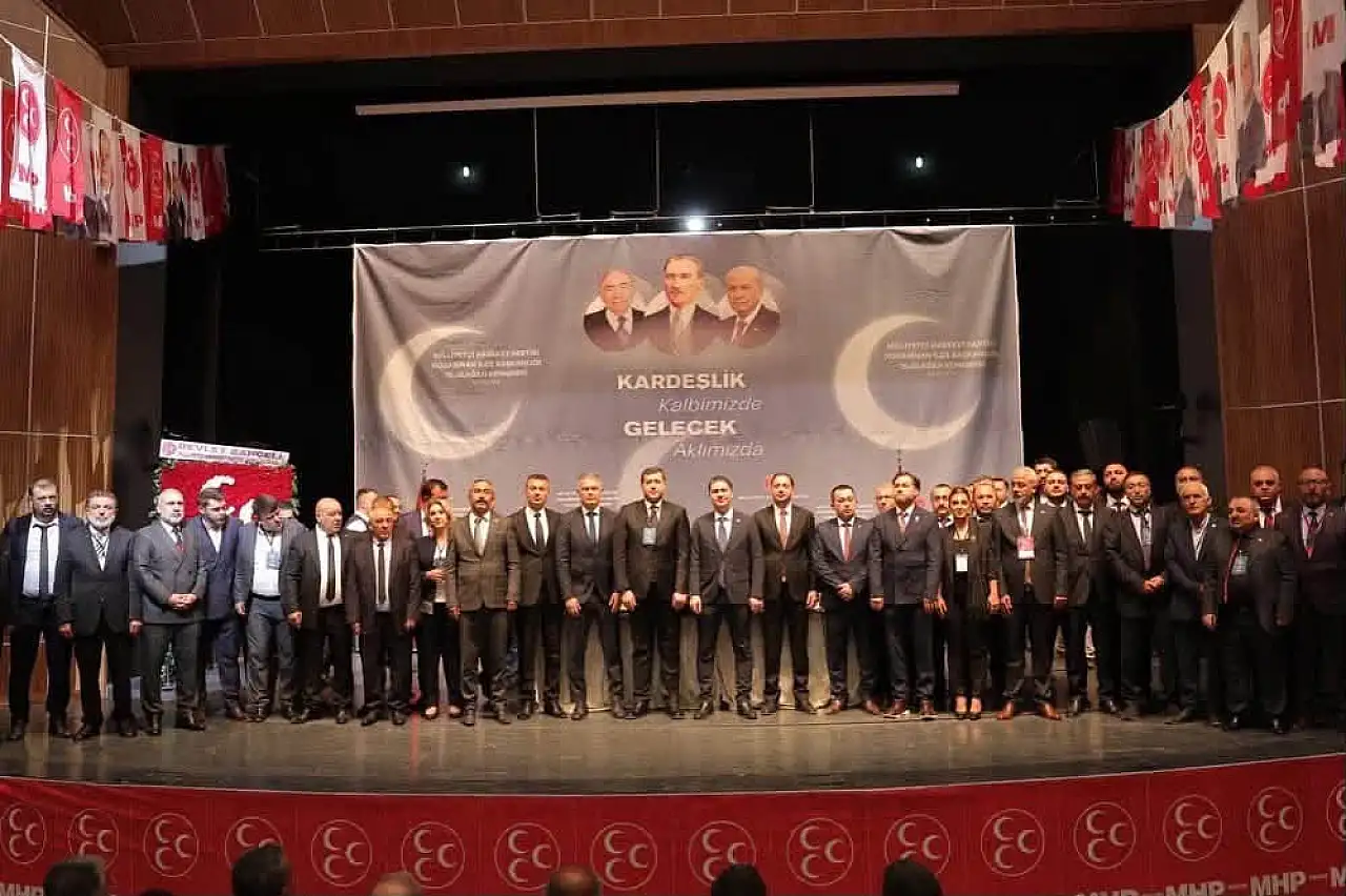 İşte Kayseri'de MHP'nin Kocasinan ilçe yönetimine giren isimler