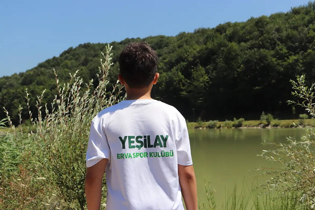 Kayseri'nin sporcuları Düzce'de! Genç Yeşilay Kampı'na katıldı