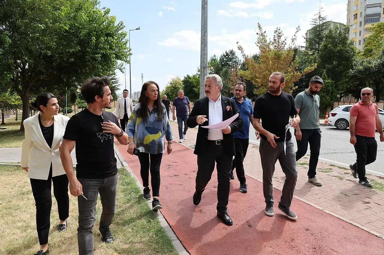 Başkan Kayseri'de tepki gösterilen parktan seslendi