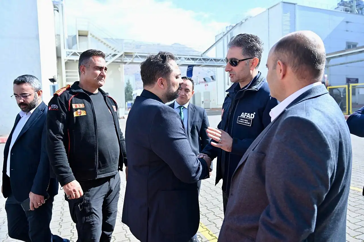 Kayseri OSB'de kimyasal kaza tatbikatı: Kurumlar bir araya geldi