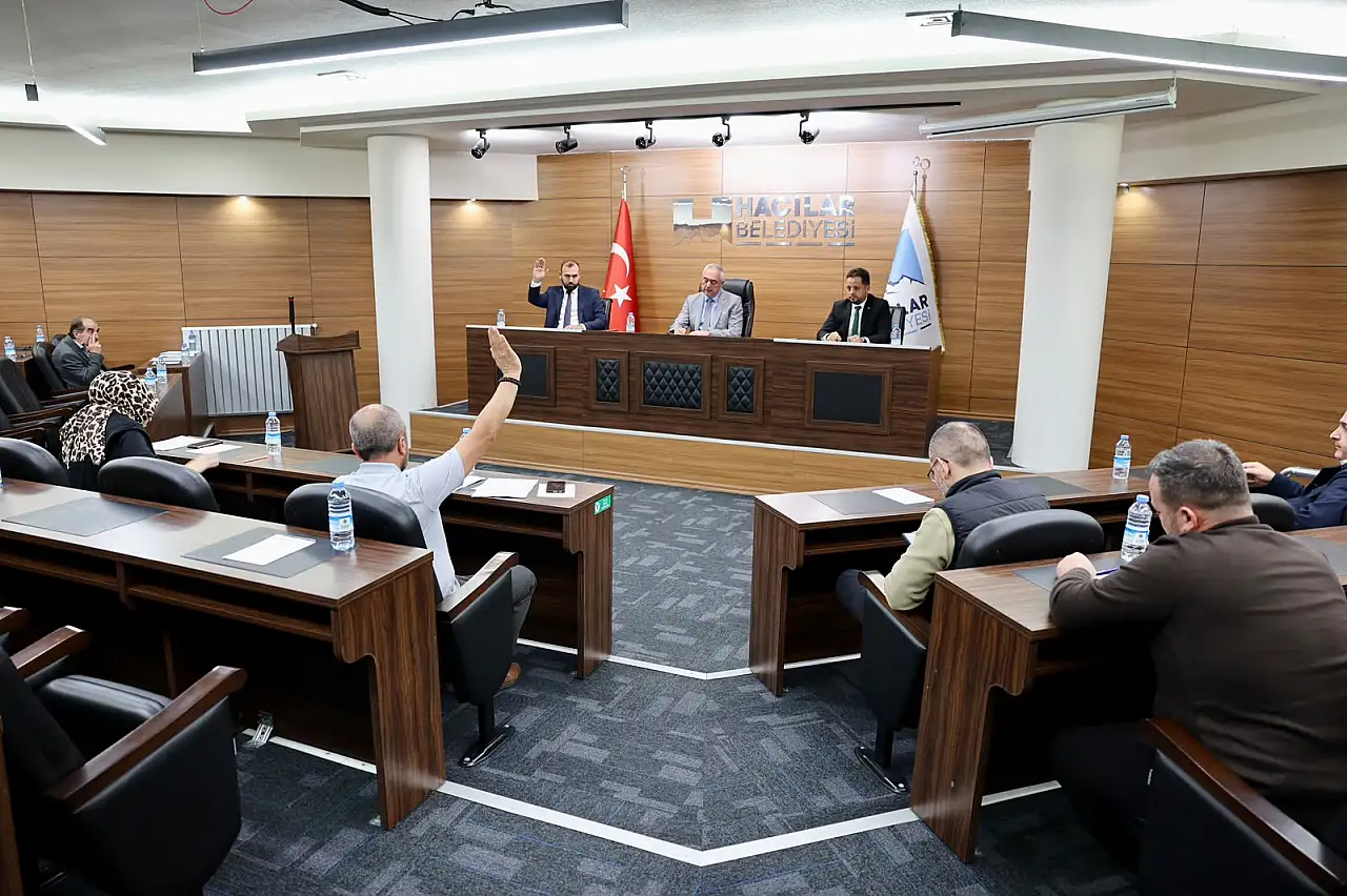 Hacılar'da 5 madde için ortak karar! Meclisten oy birliği çıktı