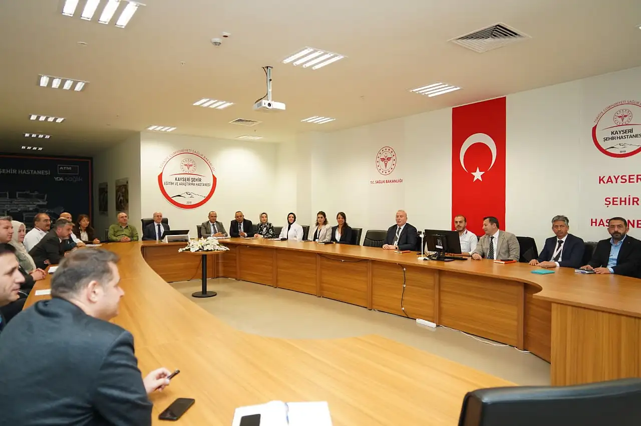 Kayseri Şehir Hastanesi'nde yeni standartlar için kritik hazırlık