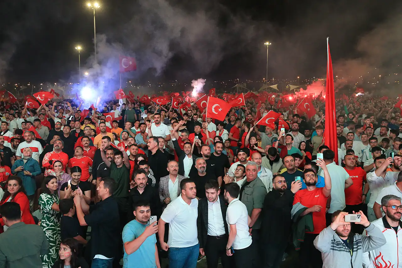 Kayserililer oraya akın etti!