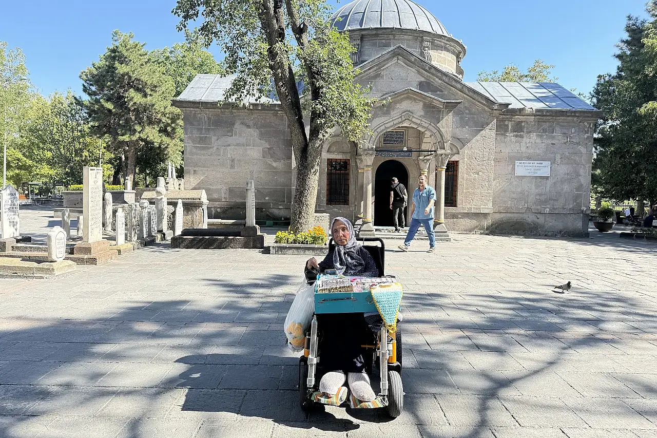 Tekerlekli sandalyede bir hayat mücadelesi