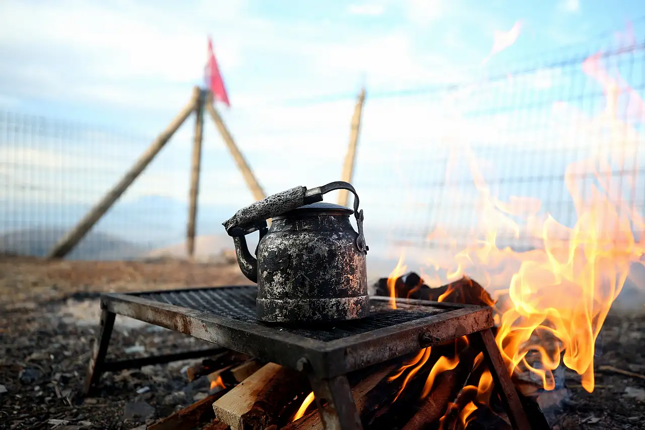 Kayseri'de uçurumun kenarındaki ev herkese açık