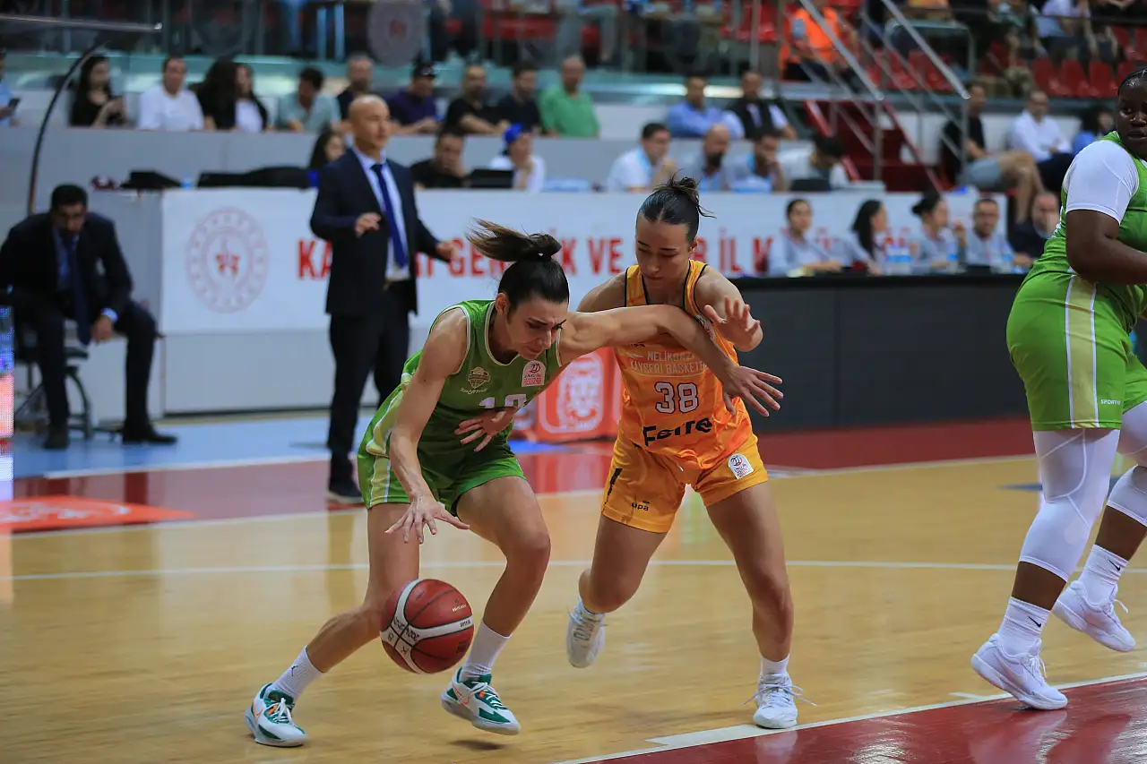 Melikgazi Kayseri Basketbol ilk maçı kaybetti