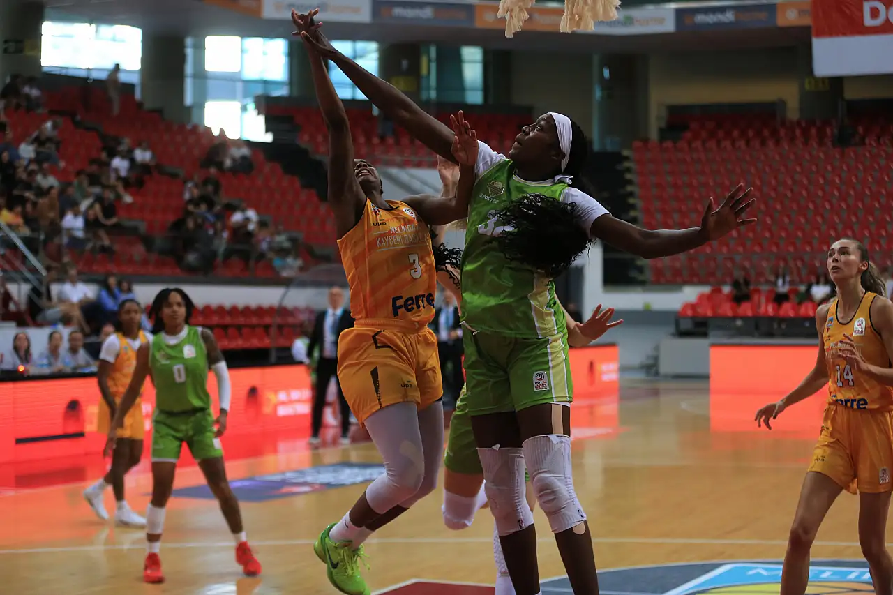 Melikgazi Kayseri Basketbol ilk maçı kaybetti