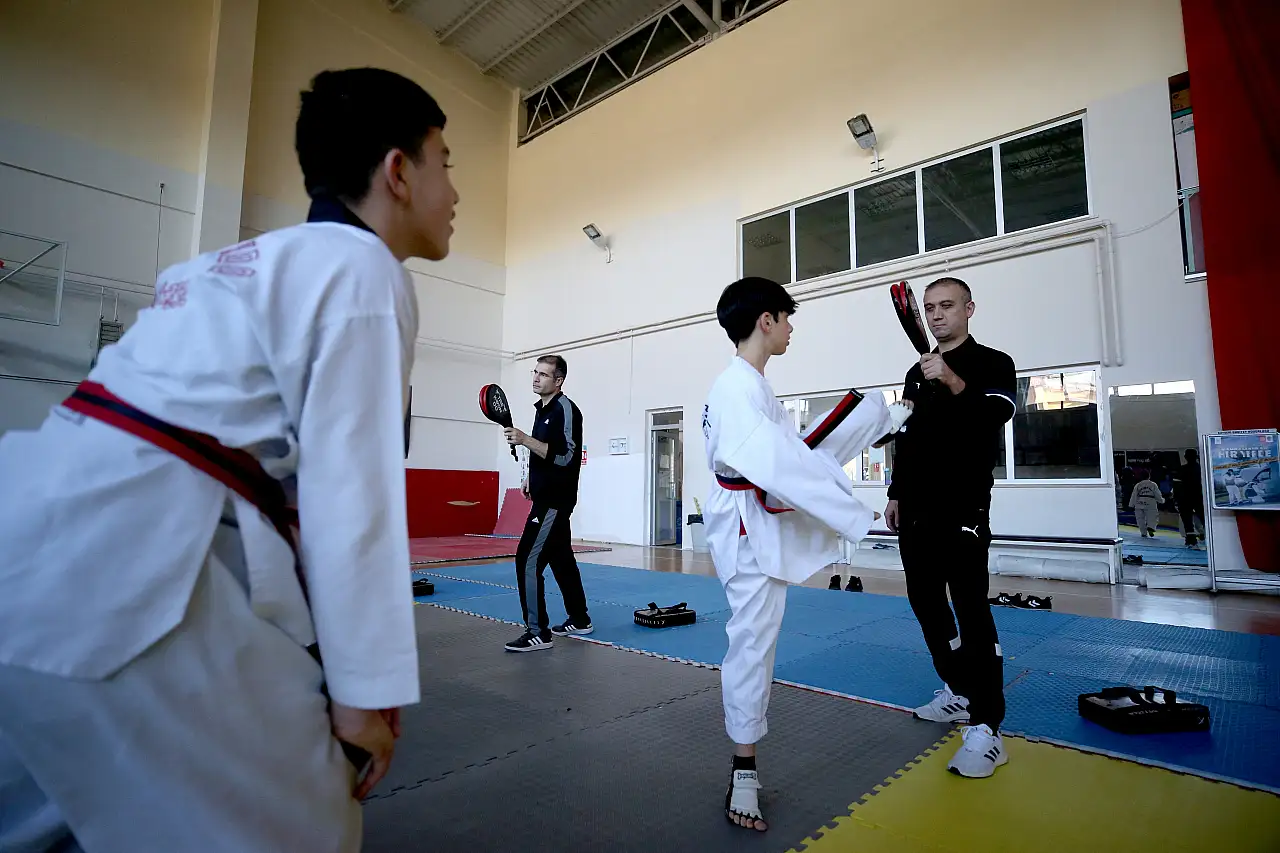 Kayseri'nin şampiyonları burada yetiştiriliyor