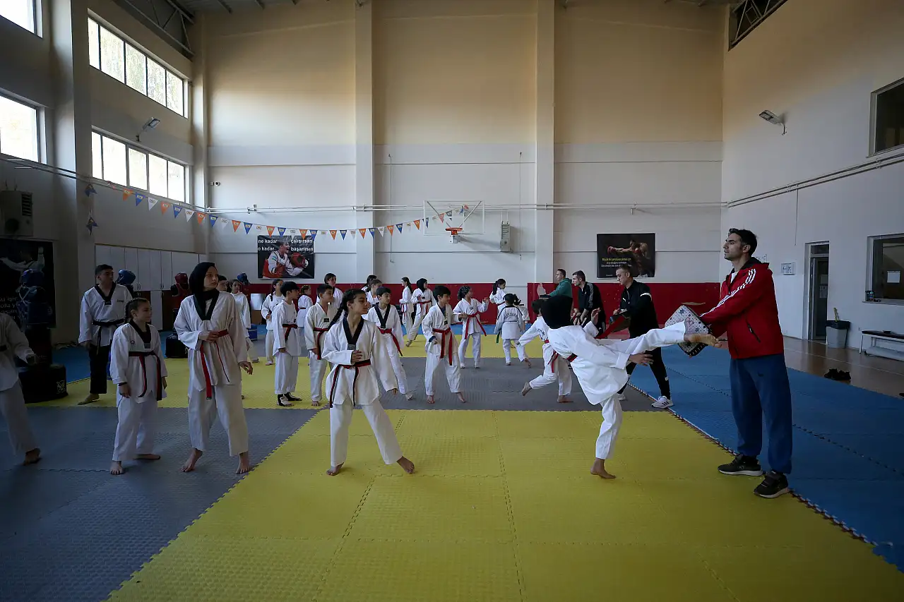 Kayseri'nin şampiyonları burada yetiştiriliyor