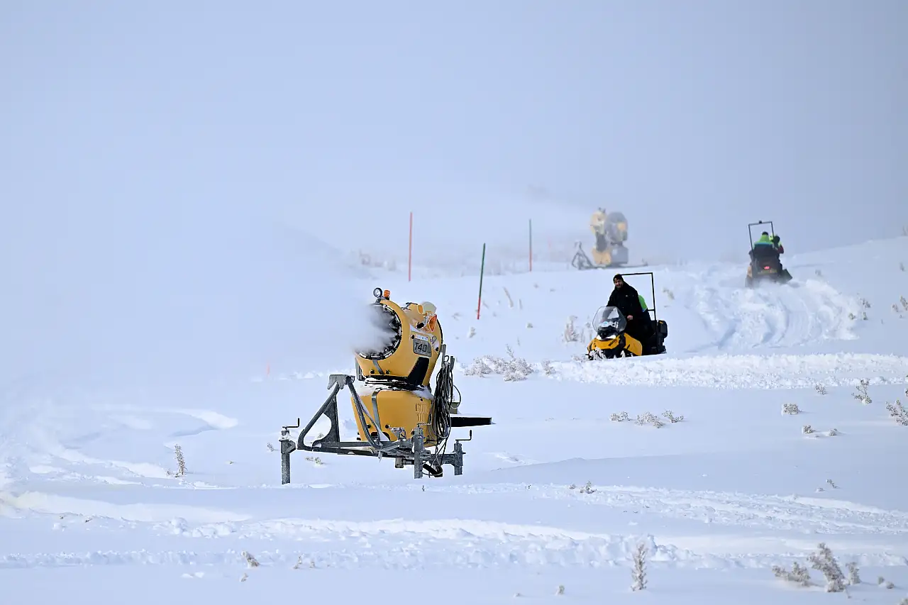 Erciyes'te sezon erken başladı