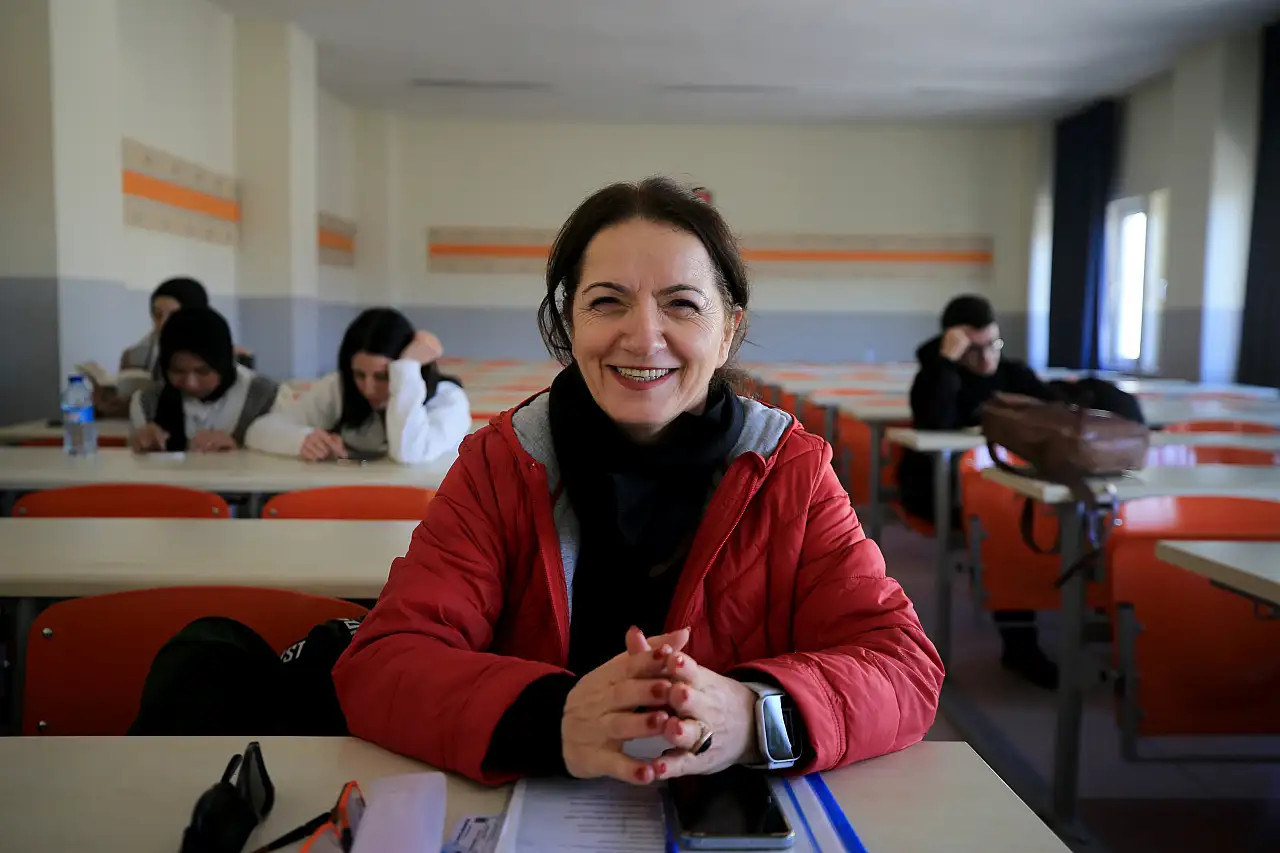 55 yaşında 3. üniversitesini okuyor