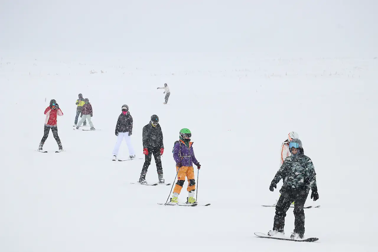 Erciyes'te kış coşkusu