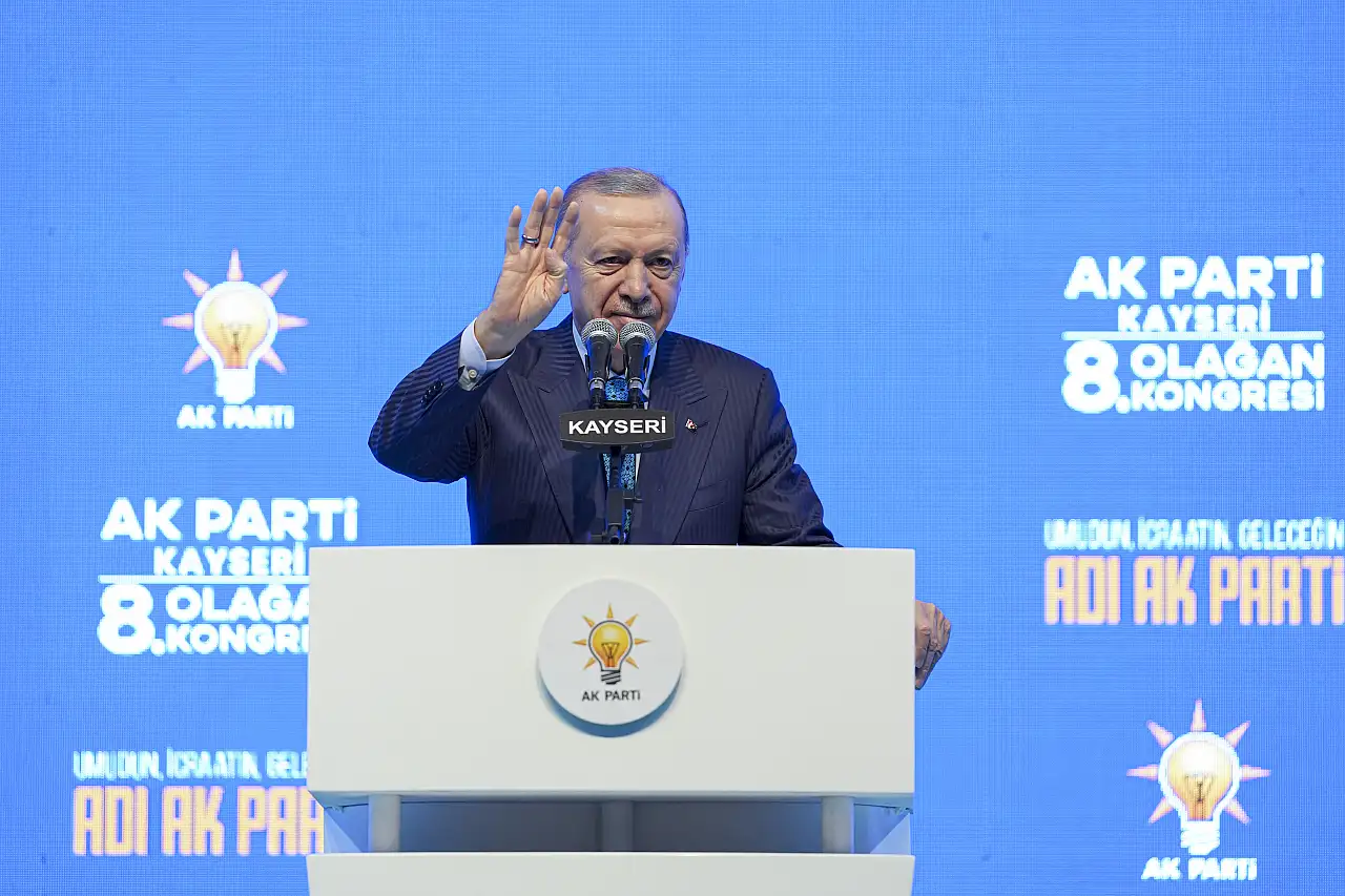 Cumhurbaşkanı Erdoğan Kayseri'de