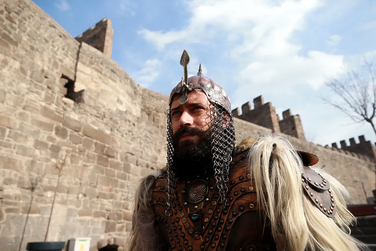 Kayseri sokaklarında ilginç görüntü!