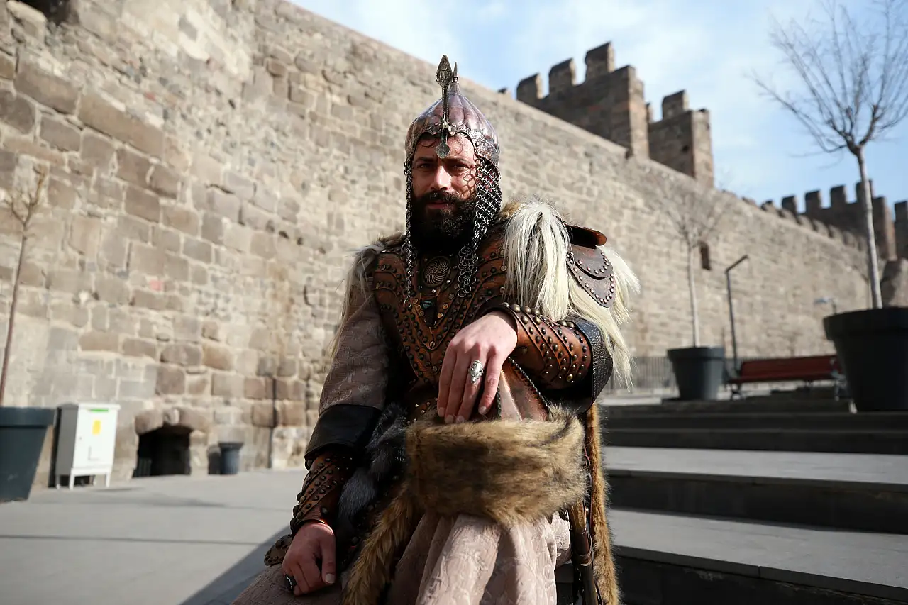 Kayseri sokaklarında ilginç görüntü!