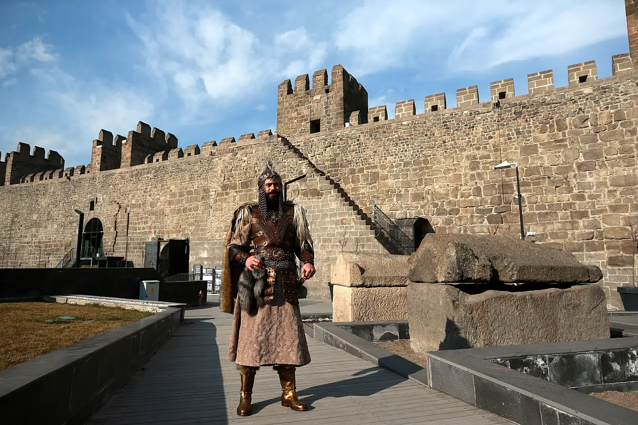 Kayseri sokaklarında ilginç görüntü!