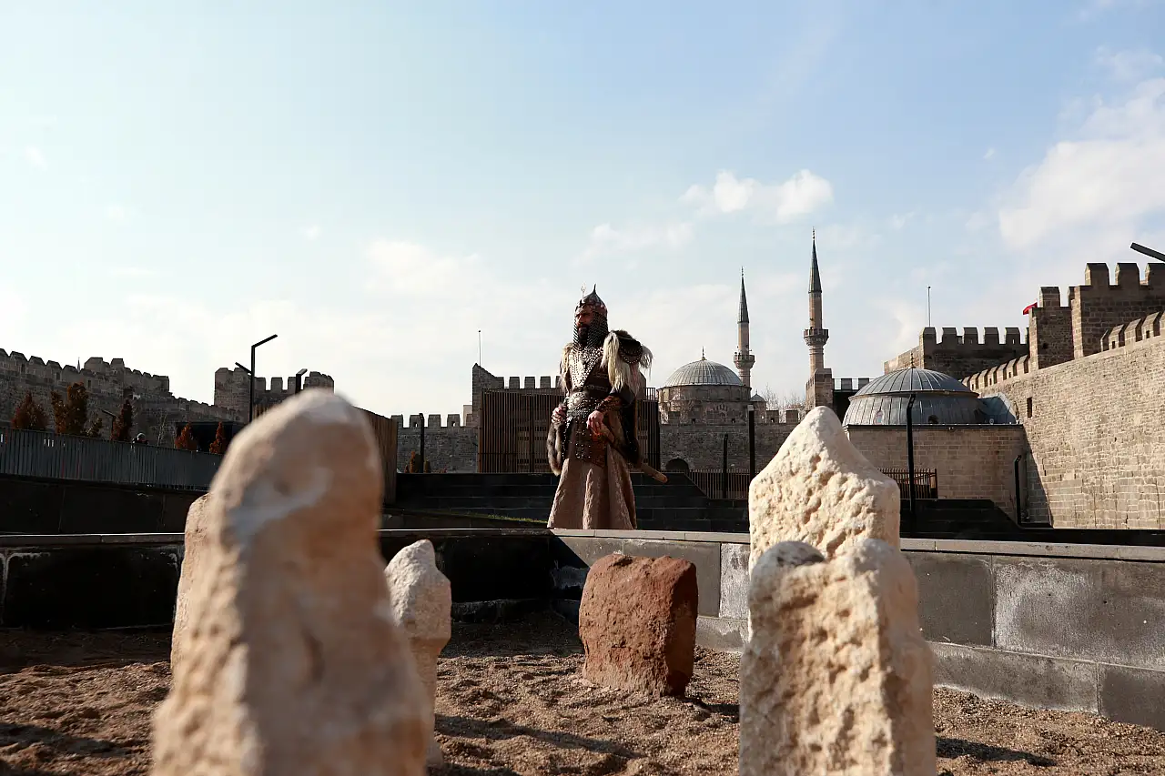 Kayseri sokaklarında ilginç görüntü!