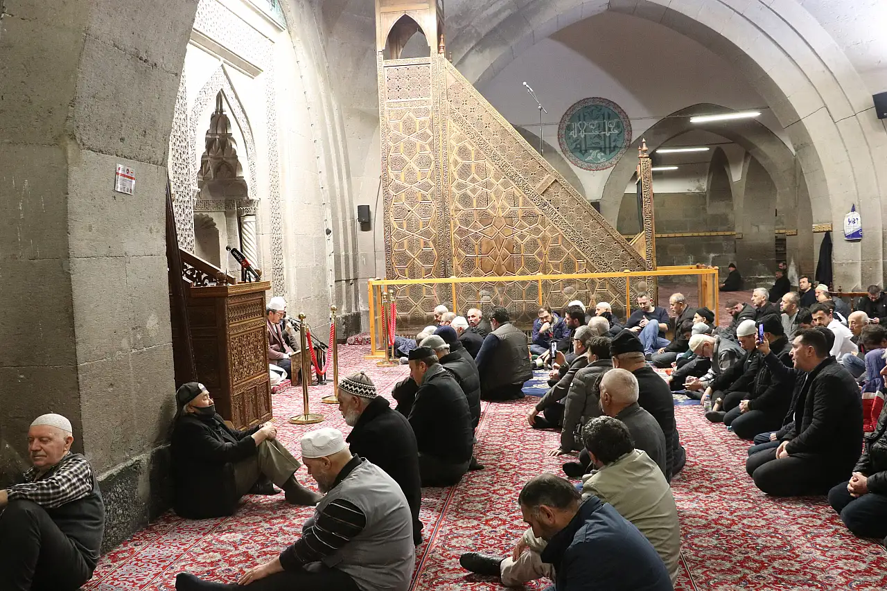 Kayseri'de Miraç Kandili programı gerçekleştirildi