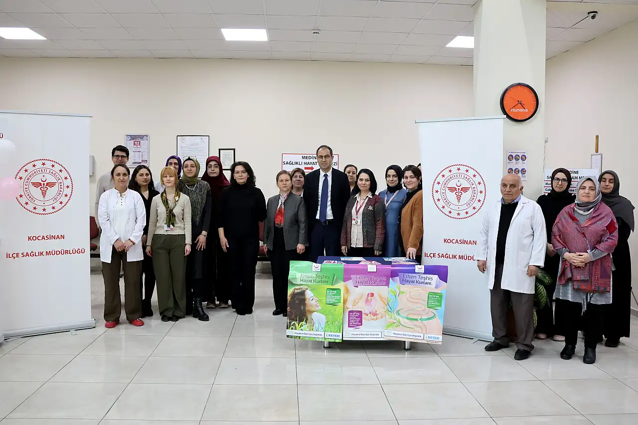 Kayseri'de bir yılda 180 binden fazla kanser taraması yapıldı