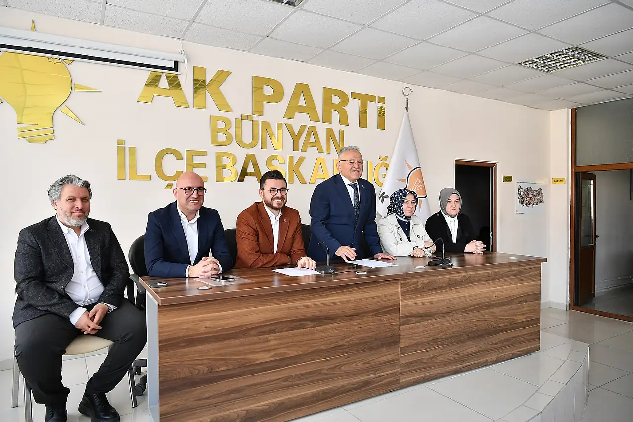 Başkan Büyükkılıç'tan Bünyan'a ziyaret