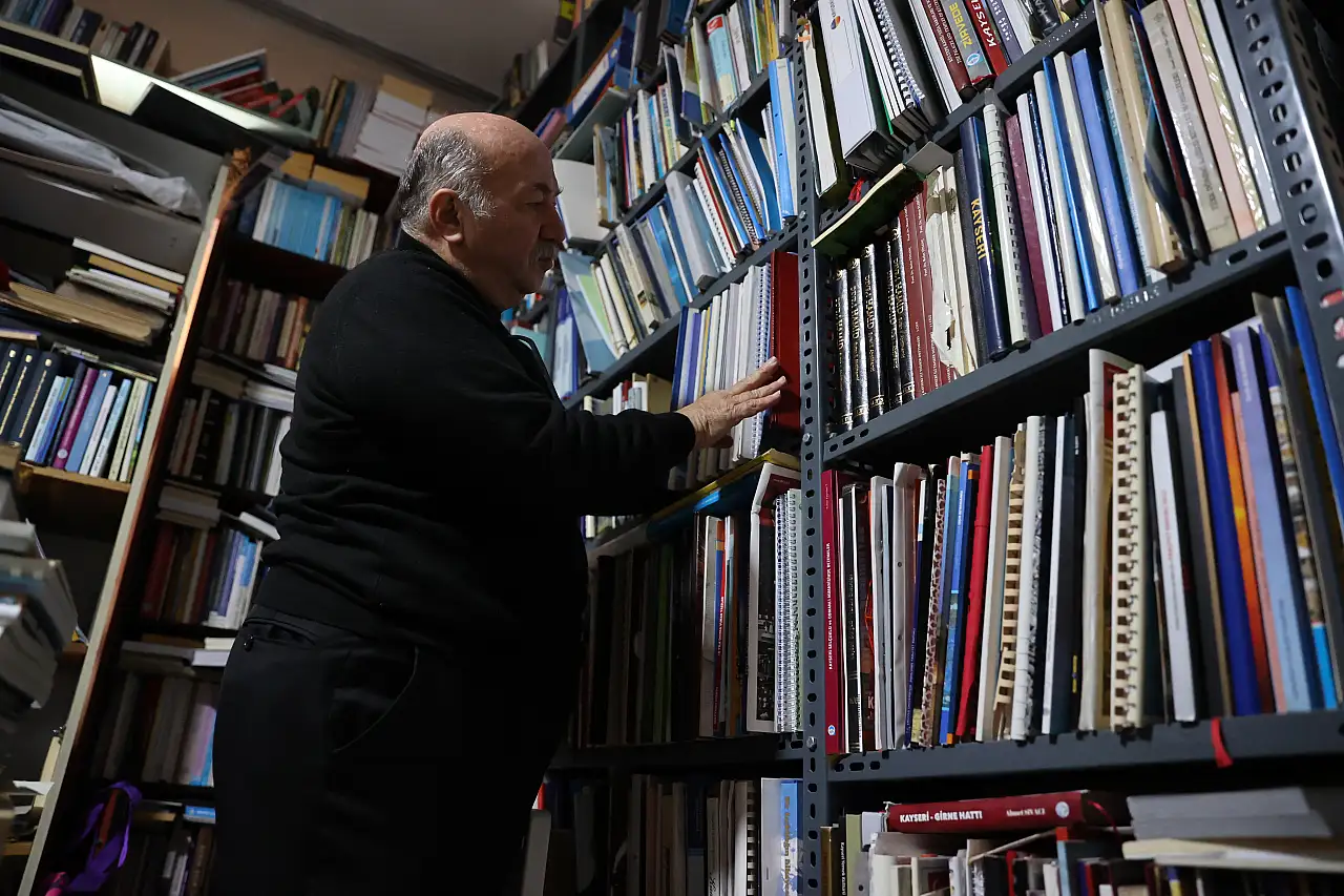 Kayseri'de kitap tarlası