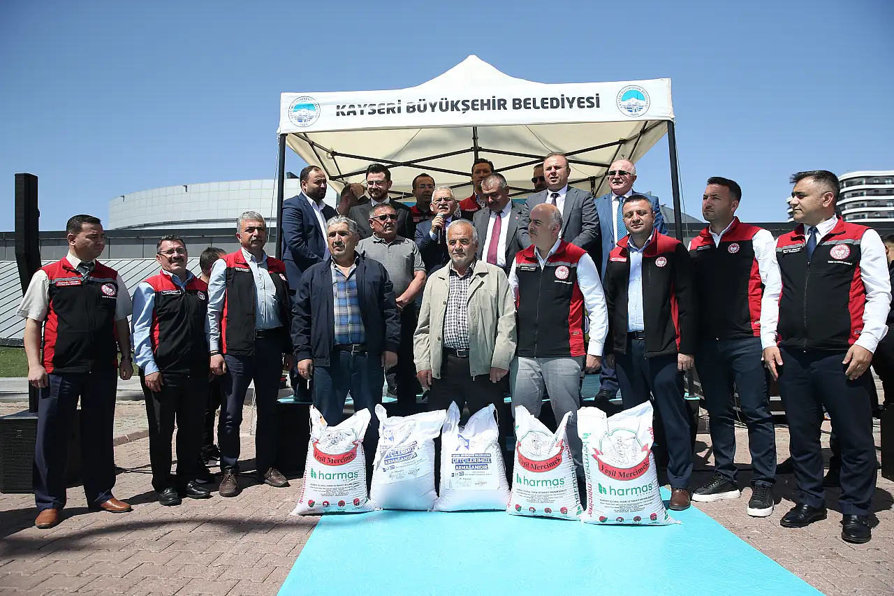 Kayseri'de 4 bin ton dağıtıldı