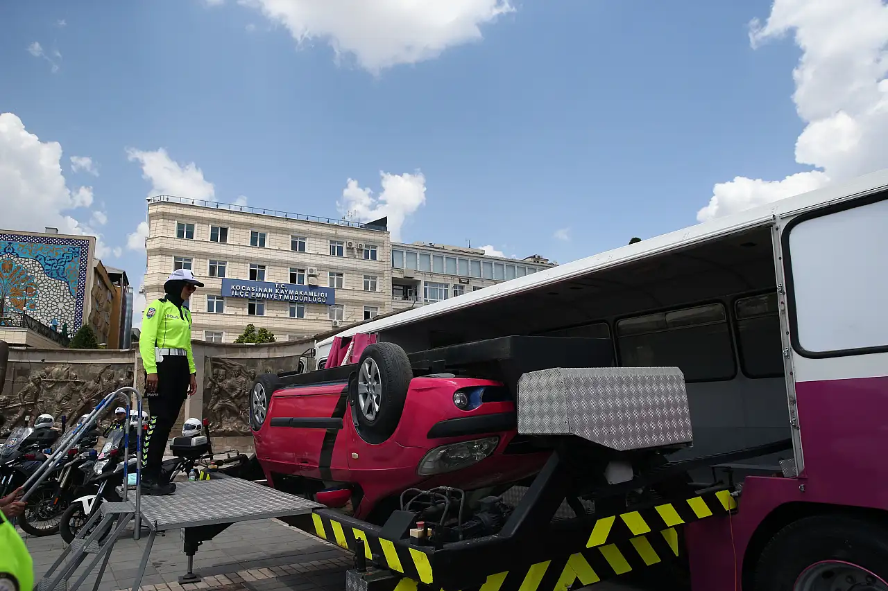 Kayseri'de trafik bilinci
