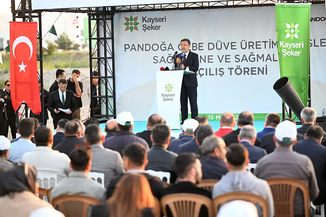 90 milyonluk yatırımının kurdelesini Bakan Yumaklı kesti