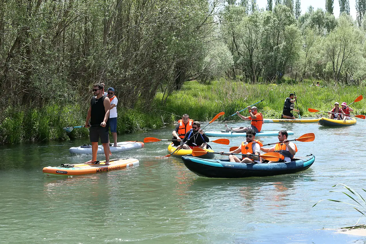 Türkiye'nin dört bir yanından Kayseri'deki festival için geldiler