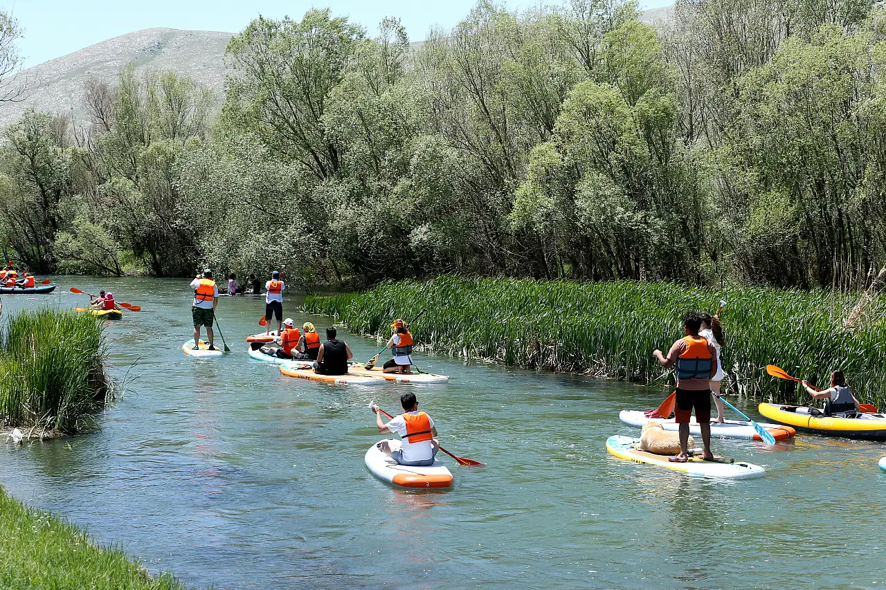 Türkiye'nin dört bir yanından Kayseri'deki festival için geldiler