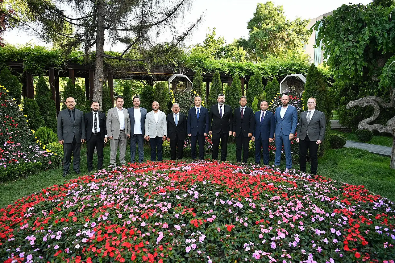 Kayseri, Kırgızistan Büyükelçisi'ni ağırladı