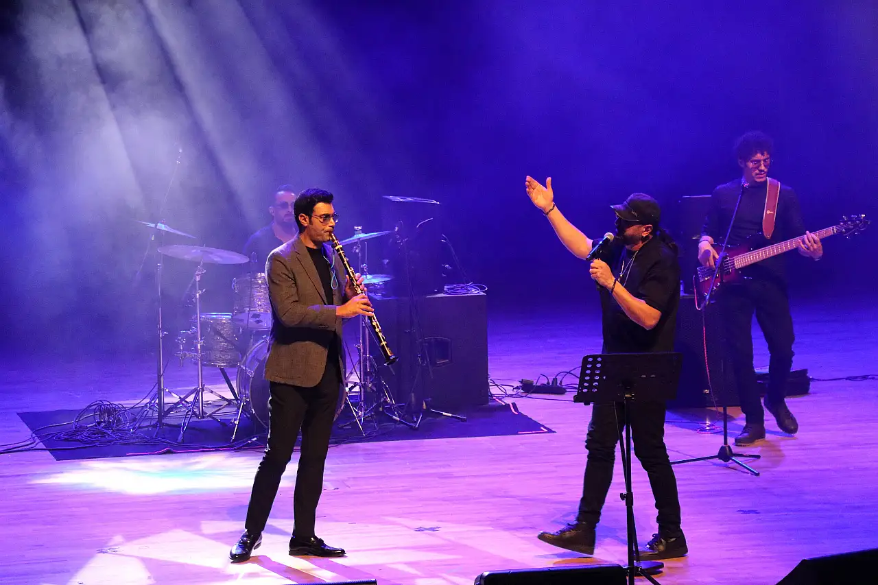 Kayserili ünlü sanatçı klarnetini konuşturdu