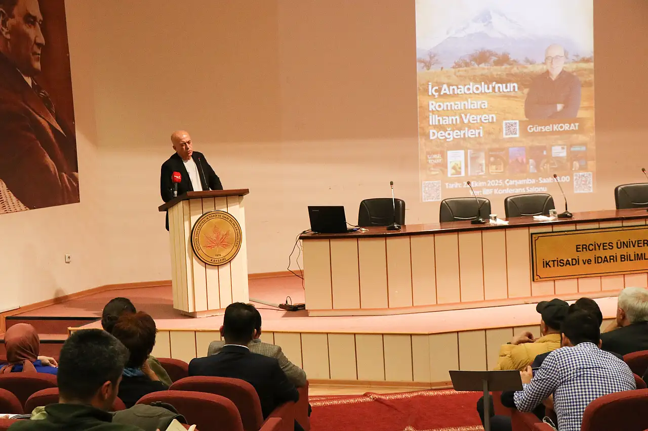 Kayserili Yazar Gürsel Korat'ın sırrı Kayseri'de saklıymış!