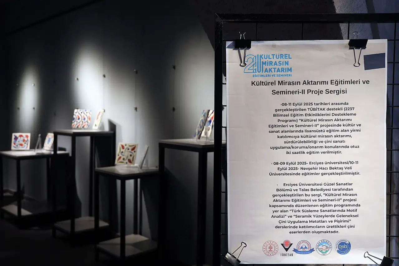 Kayseri'de beklenen sergi açıldı!