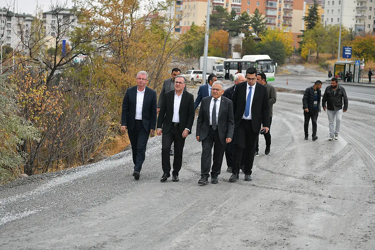 Kayseri'de 100 milyon TL'lik yolda sona yaklaşıldı!
