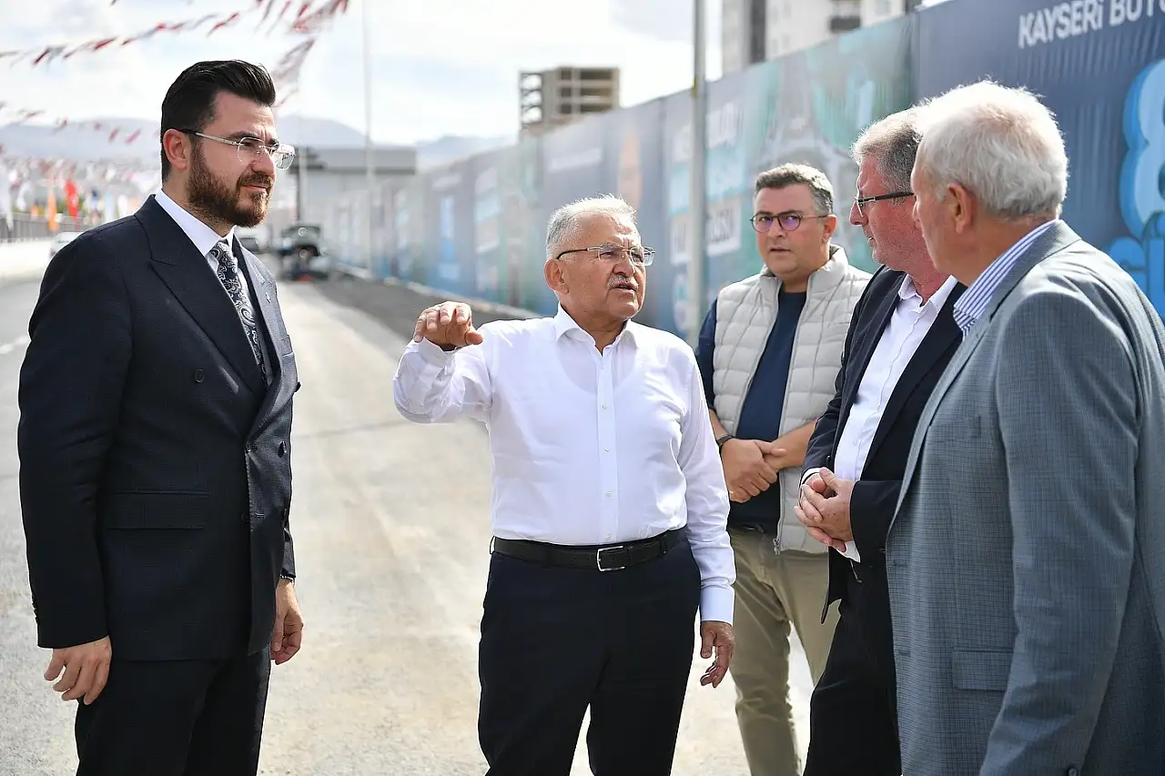 85 günde tamamlanan ana kavşak yarın açılıyor!