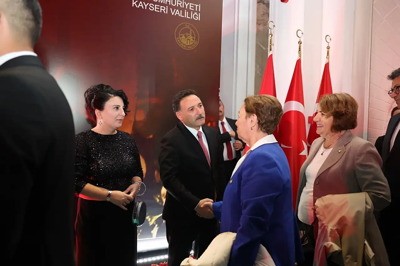 Kayseri Cumhuriyet Resepsiyonunda buluştu