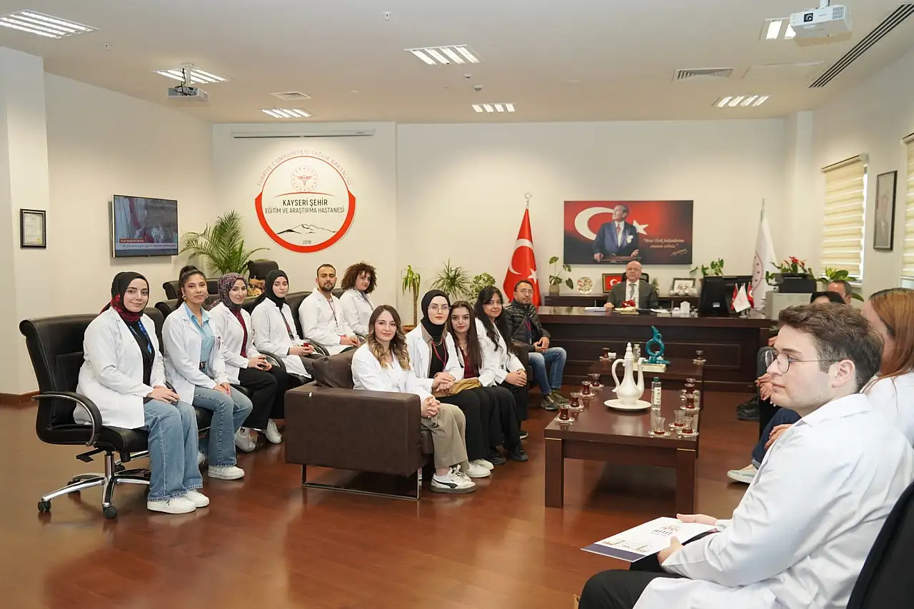 Kayseri Şehir Hastanesi'ne Çorum'dan geldiler!