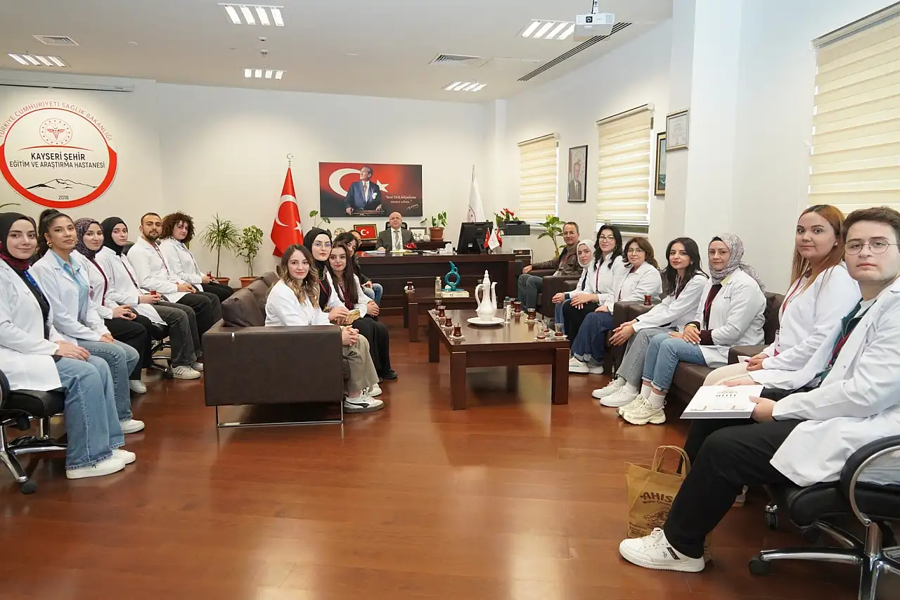 Kayseri Şehir Hastanesi'ne Çorum'dan geldiler!