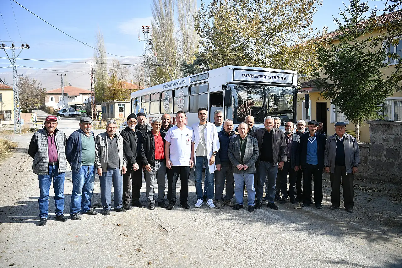 Kayseri'de diş tedavisi artık vatandaşların ayağına gidiyor!