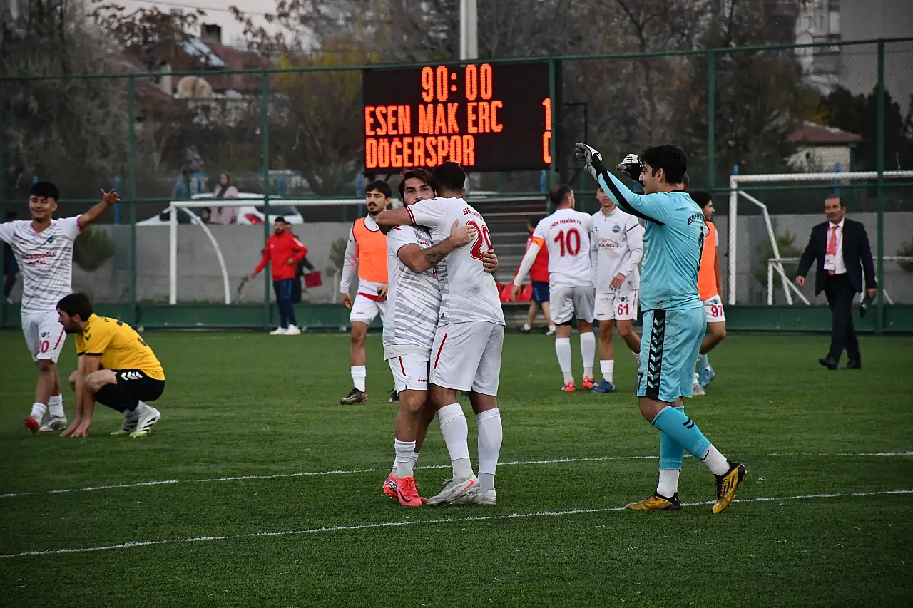 Erciyes Esen Makina FK tek golle kazandı