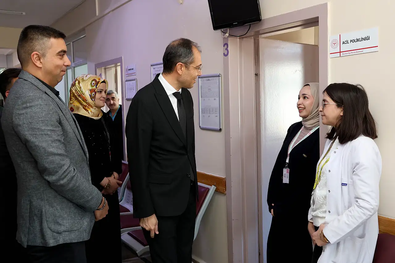 İl Sağlık Müdürü Erşan, Özvatan'da