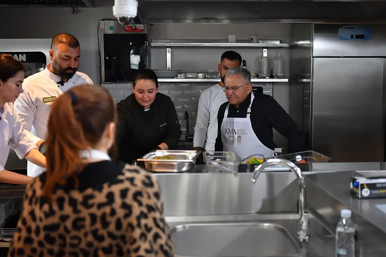 Kayseri'nin aşçıları orada yetişecek!