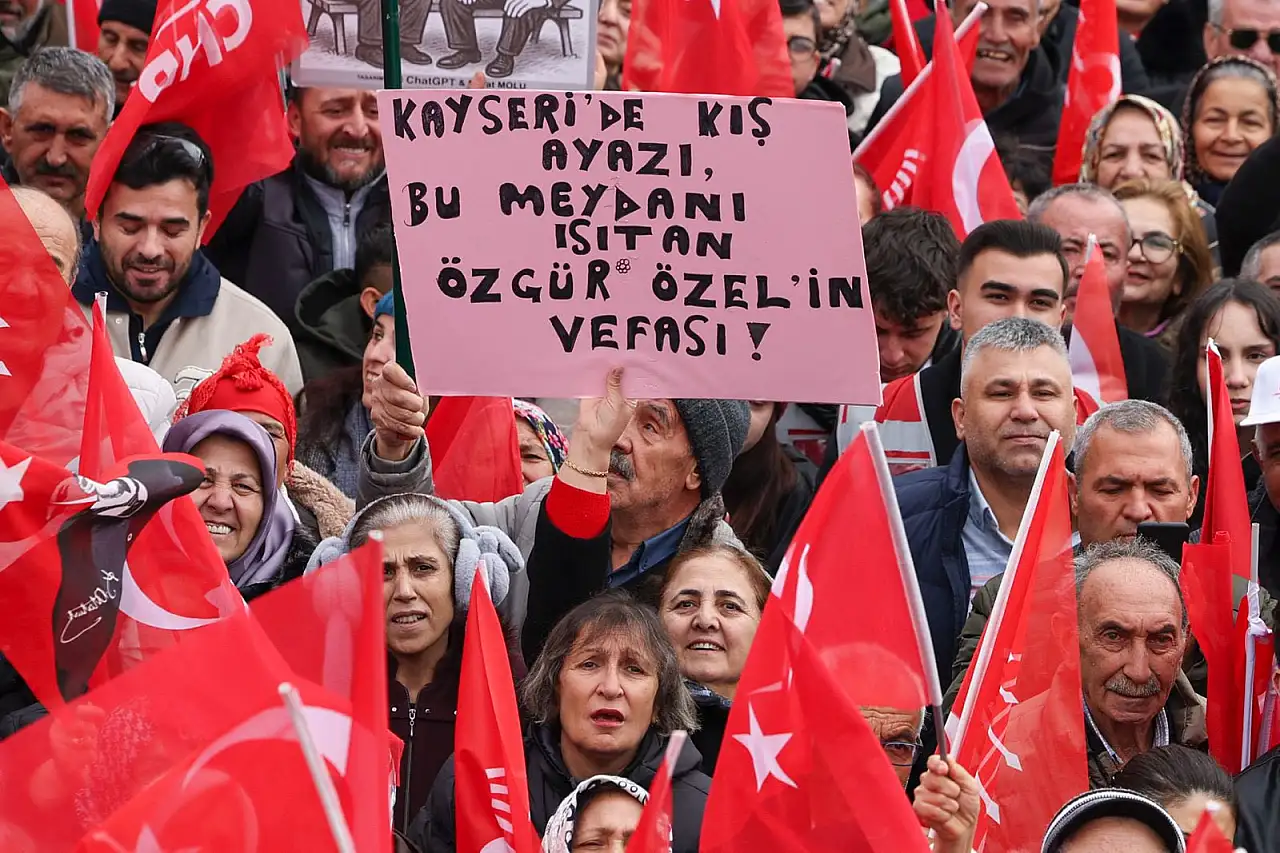 İşte CHP Lideri Özgür Özel'in Kayseri konuşmasının tamamı: Erdoğan, bu meydanda verdiği sözleri unuttu