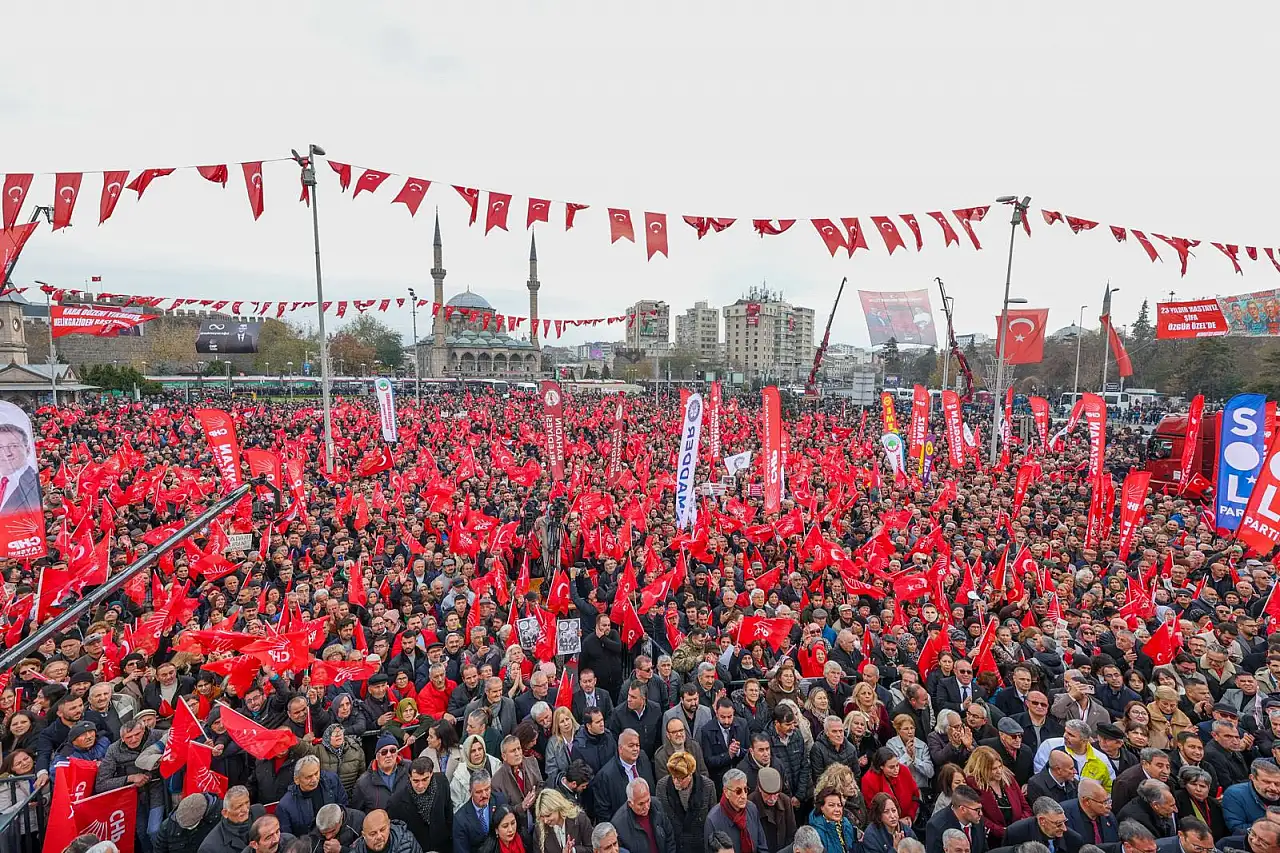 İşte CHP Lideri Özgür Özel'in Kayseri konuşmasının tamamı: Erdoğan, bu meydanda verdiği sözleri unuttu