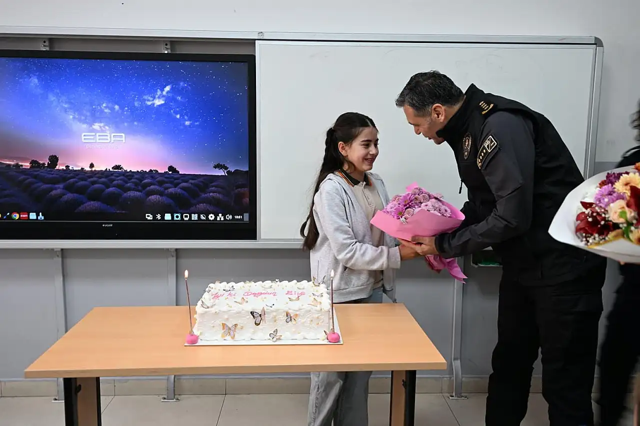 Emniyet Müdürü Aydın'dan duygulandıran açıklama!