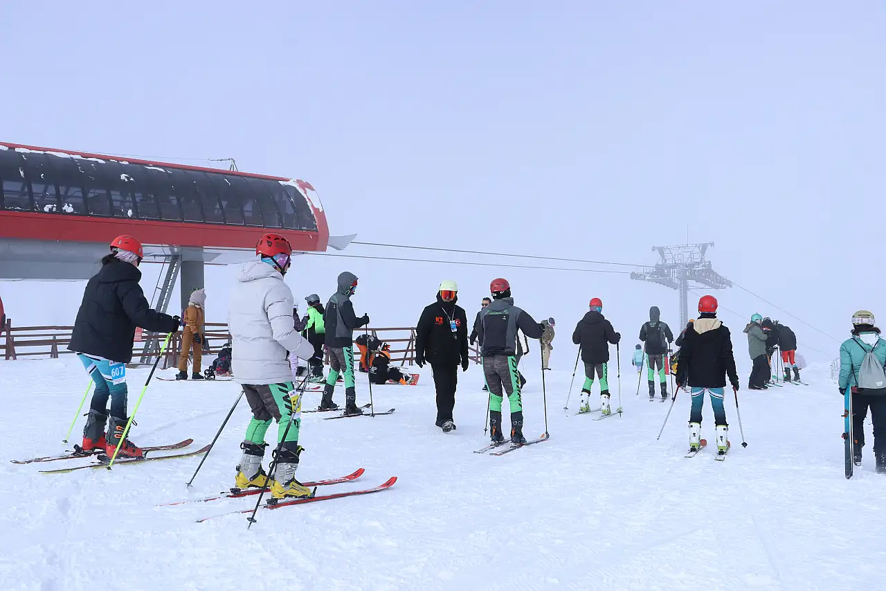Kayseri'de Dağ Kayağı Şampiyonası tamamlandı! Kazananlar belli oldu