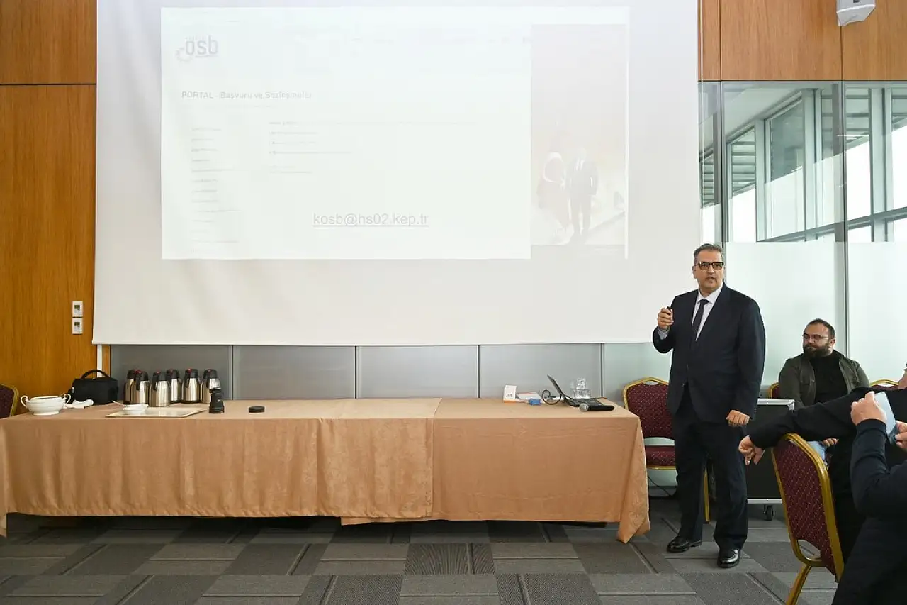 Kayseri'deki fabrika sahipleri toplantı yaptı!