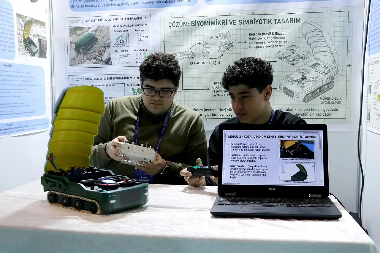 Tırtıl gibiyürüyor, kelebek gibi uçuyor! İşte gençlerin icadı